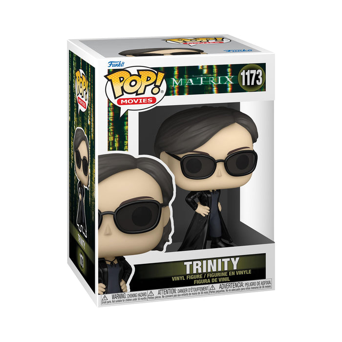 Funko POP Movies: The Matrix Resurrections - Trinity, Multicolor, 4 inches, (59254