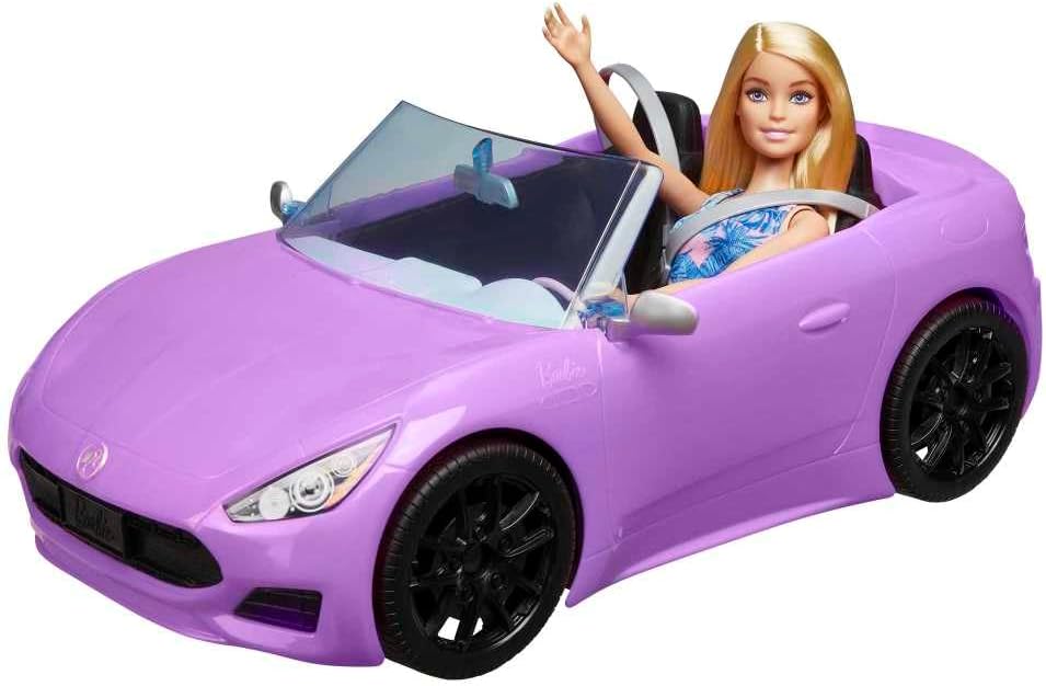 Barbie - Purple Convertible Doll, Multicoloured (Mattel HBY29