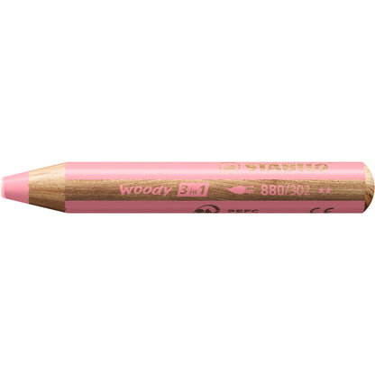 Multi-Talented Pencil - STABILO woody 3 in 1 - Pack of 1