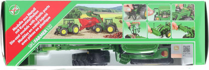 siku 3652, John Deere Tractor with Front Loader, 1:32, Metal/Plastic, Green, Movable front loader, Removable driver's cabin Tractor with Front Loader 1:32