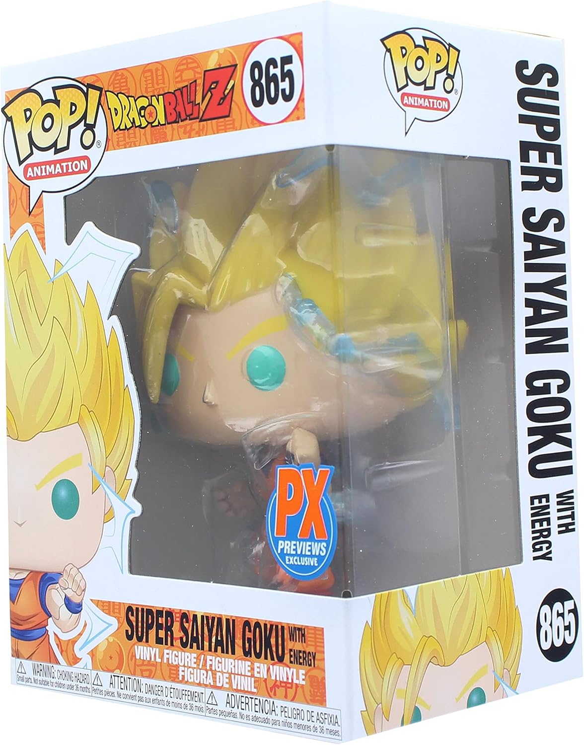 Pop! Animation Dragon Ball Z: Super Saiyan 2 Goku Vinyl Figure