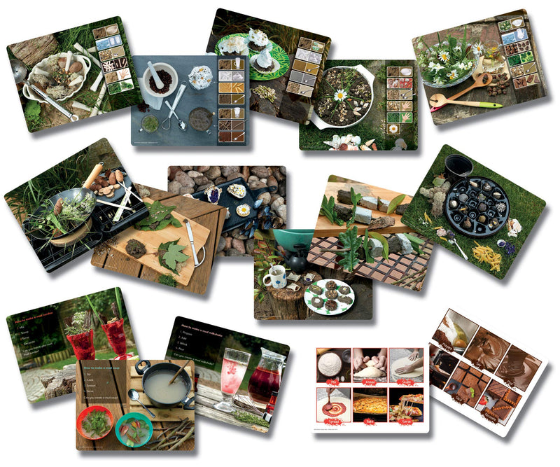 Mud Kitchens Activity Cards