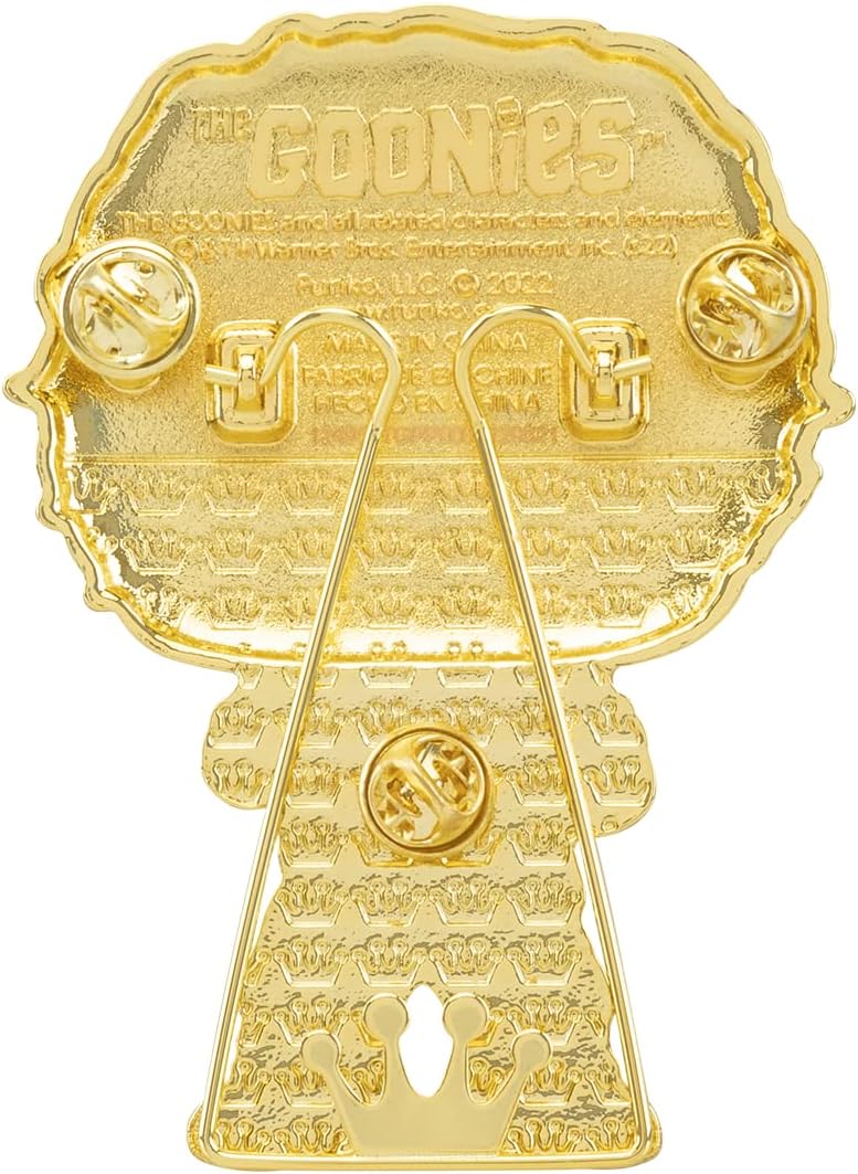 Loungefly POP! Large Enamel Pin GOONIES: CHUNK - Mikey - the Goonies Enamel Pins - Cute Collectable Novelty Brooch - for Backpacks & Bags - Gift Idea - Official Merchandise - Movies Fans