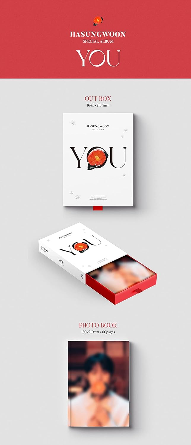 You Special Album incl. 60pg Photobook, Pet Film, Photocard, Coaster + Voice Ticket