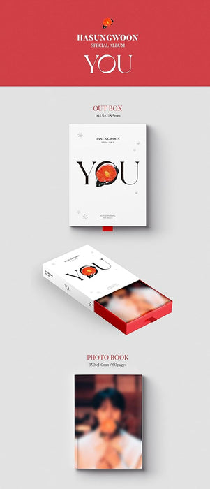 You Special Album incl. 60pg Photobook, Pet Film, Photocard, Coaster + Voice Ticket