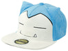 Pokémon Plush Snorlax Unisex Cap Blau/weiß Fan-Merch, Gaming