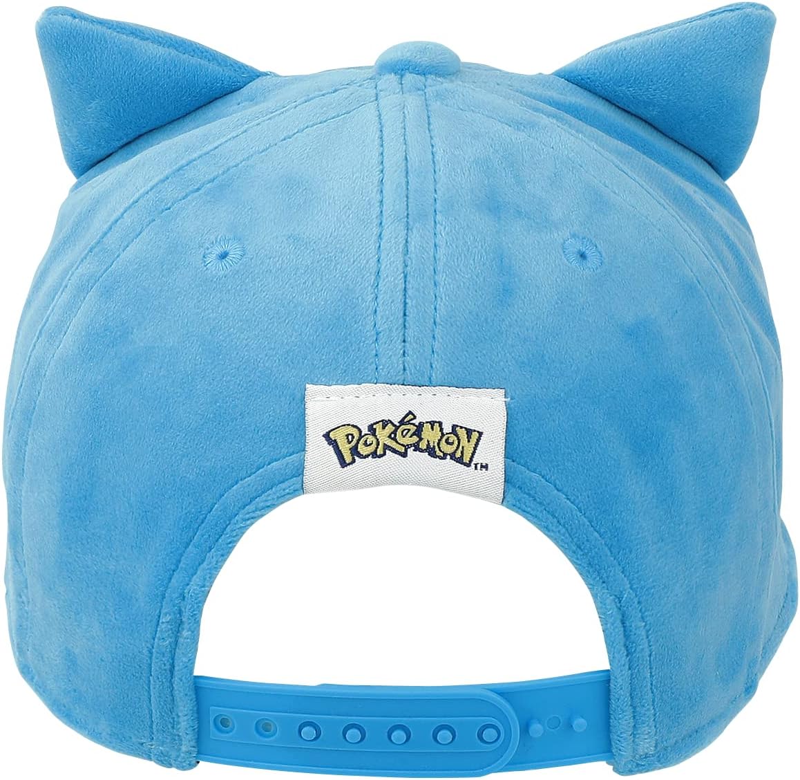 Pokémon Plush Snorlax Unisex Cap Blau/weiß Fan-Merch, Gaming