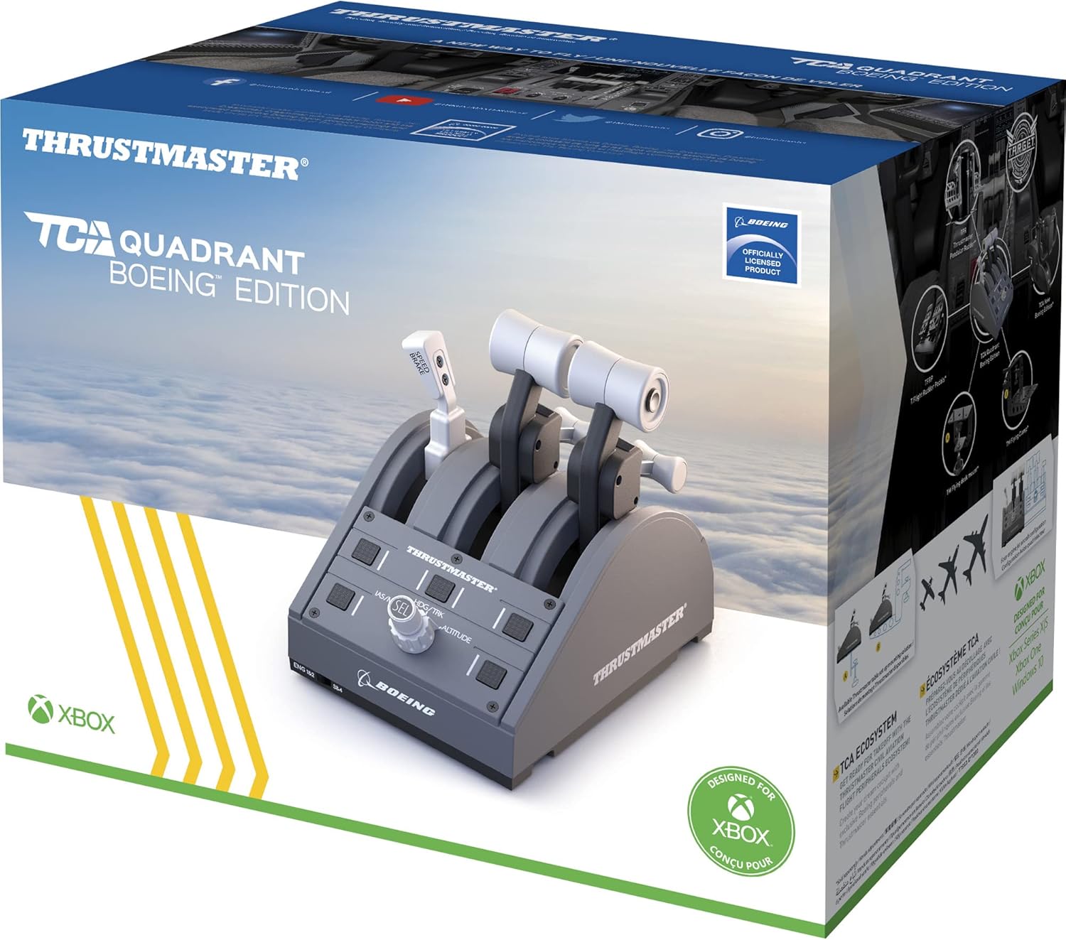 Thrustmaster TCA Quadrant Boeing Edition - Officially Licensed by Boeing - for Xbox Series X|S / Xbox One / Windows Quadrant Single