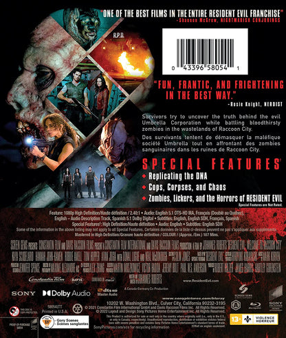 Resident Evil: Welcome to Raccoon City  (Bilingual)
