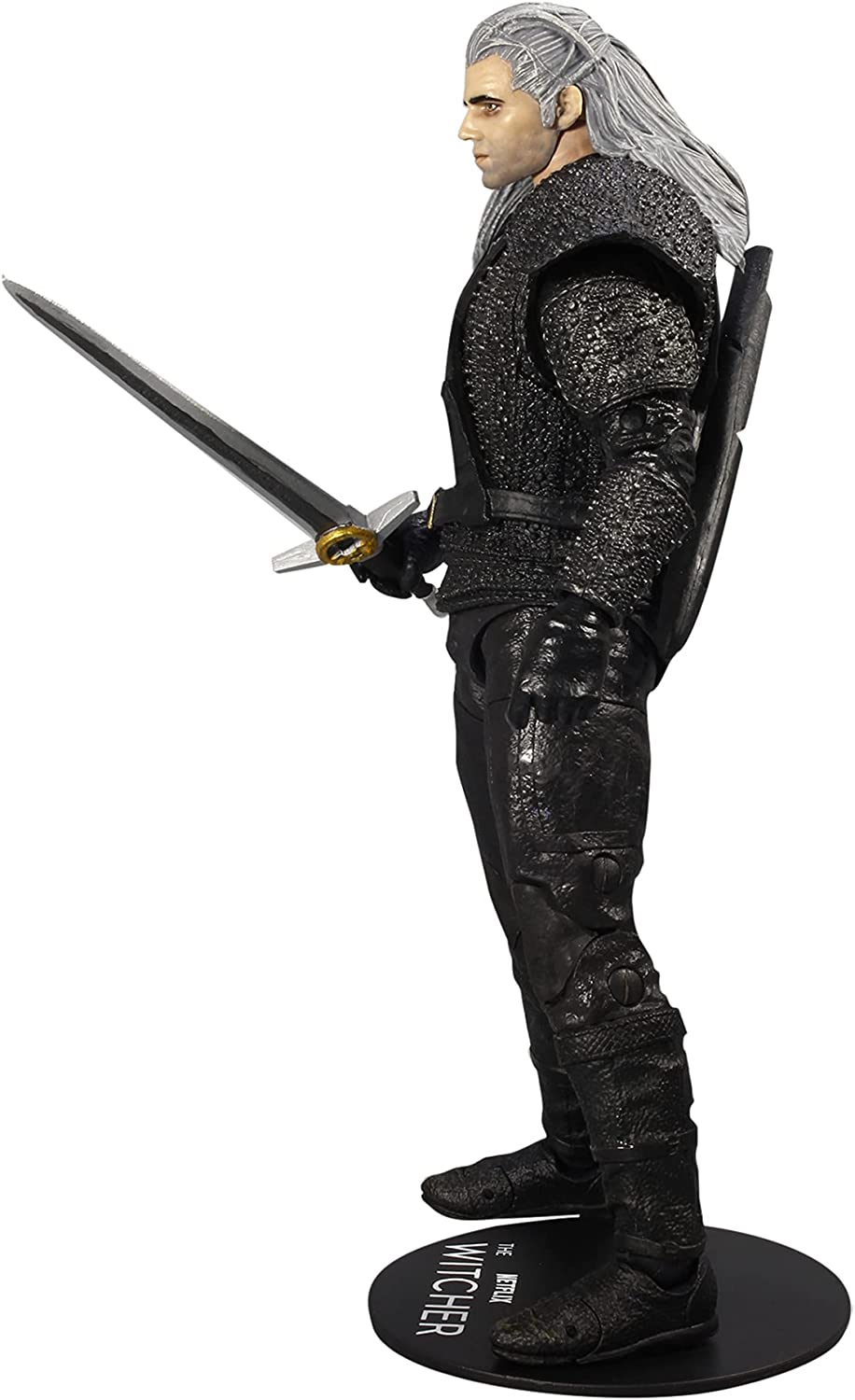 McFarlane TM13801 Witcher Netflix 7IN WV1-GERALT of Rivia (Season 1) -with Cloth Cape, Multicolour