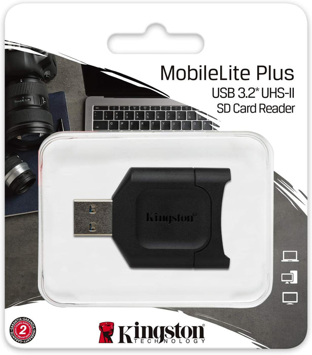 Kingston MobileLite Plus (MLP ) SD Card Reader USB 3.1 SDHC/SDXC UHS-II