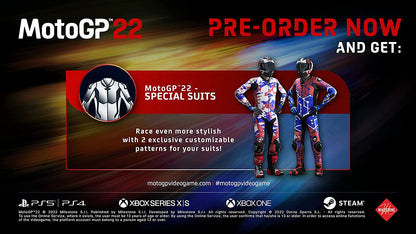 MotoGP22 Standard Edition (PS4) Includes Special Suits Liveries Exclusive to Amazon.co.uk PlayStation 4
