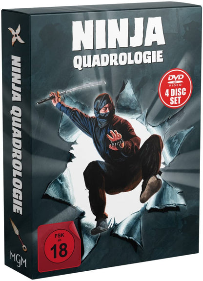 Ninja Quadrologie 1-4 Deluxe-Digipak (4 Dvds