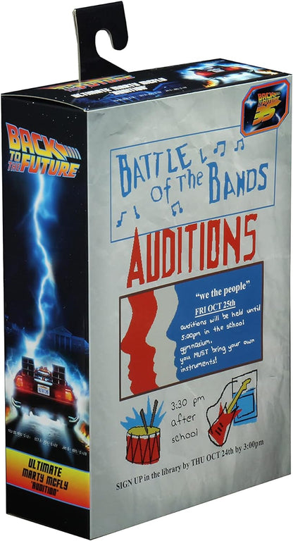 NECA: Back to the Future Marty Mcfly 85 Audition Ultimate 7 Action Figure