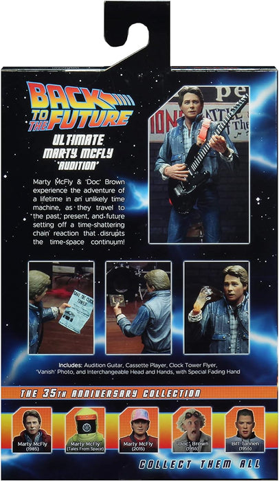 NECA: Back to the Future Marty Mcfly 85 Audition Ultimate 7 Action Figure