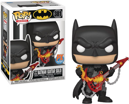 POP DC HEROES DARK KNIGHTS METAL BATMAN W/GUITAR PX VIN FIG
