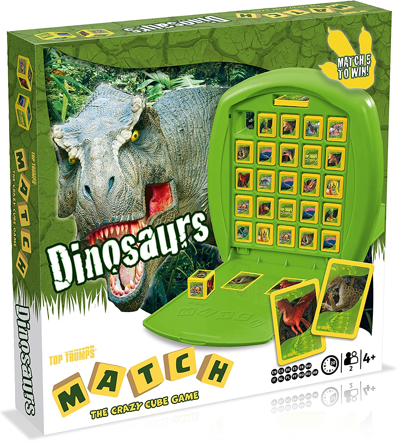 Dinosaurs Top Trumps Game Of Match