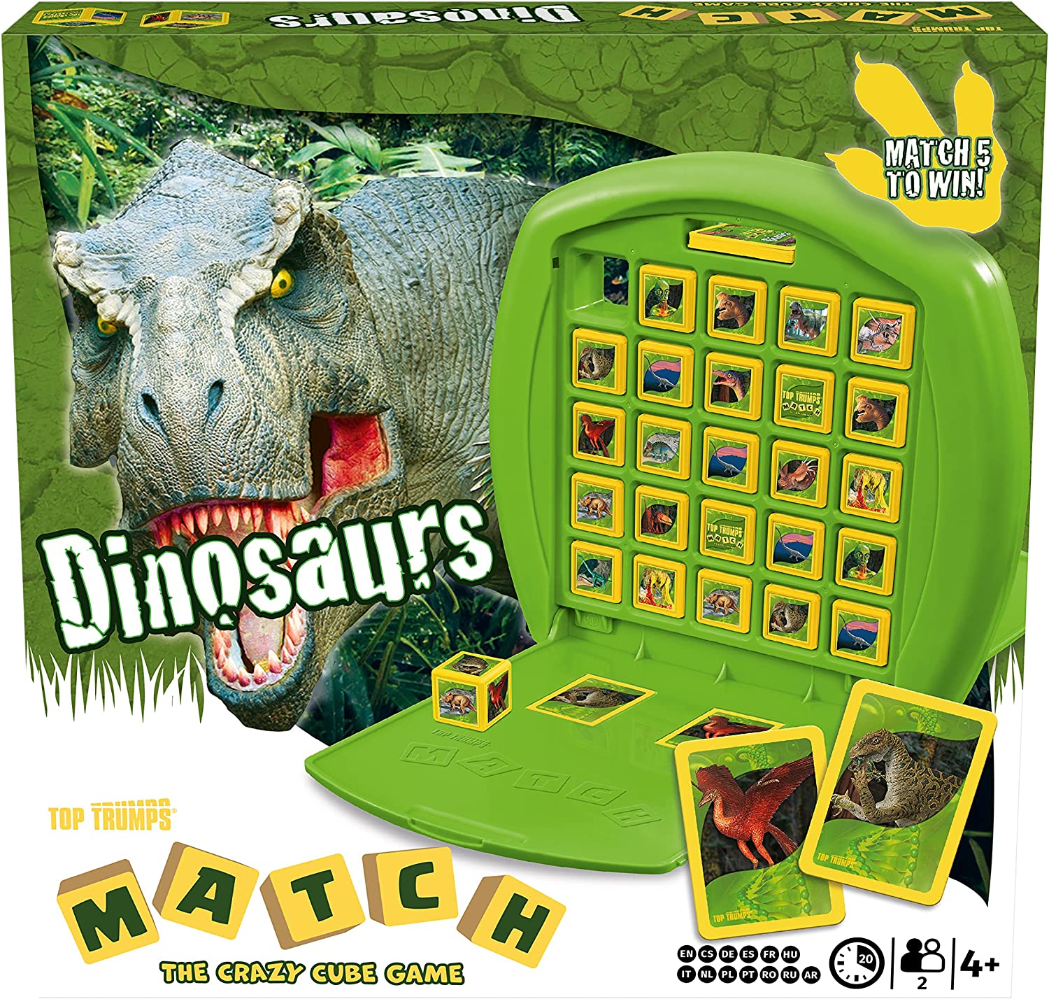 Dinosaurs Top Trumps Game Of Match