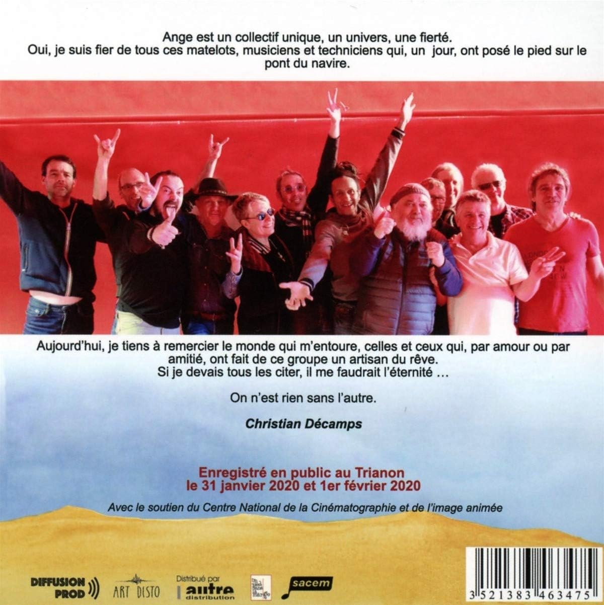 Trianon 2020 â€“ Les 50 Ans (3CD + 2DVD)