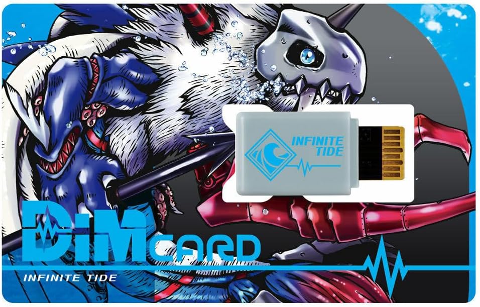 Bandai NT64568 DimCARD Set Vol. 2 Infinite Tide & Titan Of Dust Giochi elettronici portatili