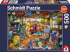 Schmidt | Garage Car Boot Sale - 500 Pieces | Adult Jigsaw Puzzle | Ages 12+