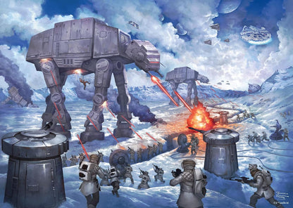 Schmidt Spiele, Thomas Kinkade: Disney Star Wars The Battle of Hoth (1000 pc), Puzzle, Ages 12+