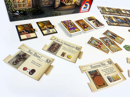 Schmidt | The Taverns of Tiefenthal: Open Doors Expansion | Board Game | Ages 12+ | 2-4 Players | 60 Minutes Playing Time