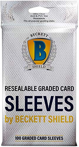 Beckett Shield: Graded Card Sleeves (100) (Display 15)