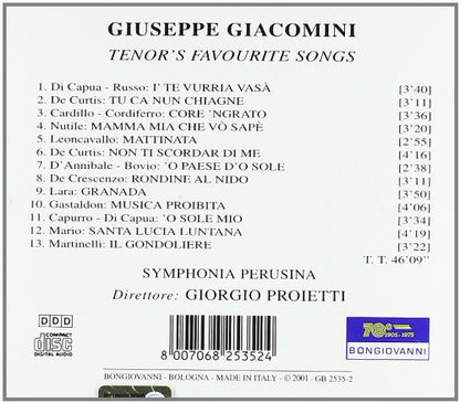 Tenor's Favorite Songs
