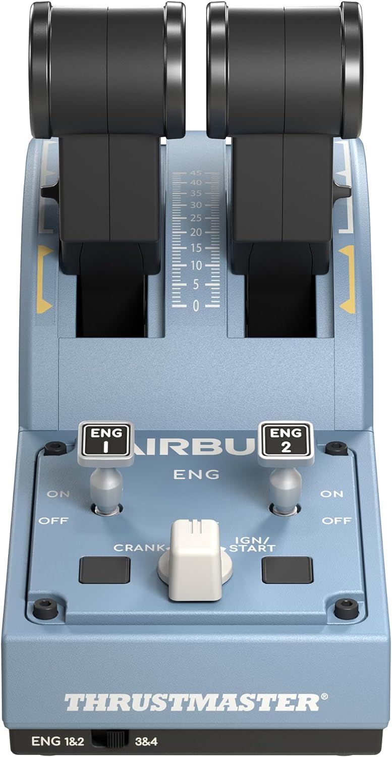 Thrustmaster TCA Officer Pack Airbus Edition - Replicas of the Airbus sidestick and throttle quadrant - for Windows