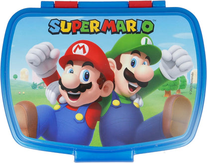 Stor Sandwichmaker Funny Super Mario, única, Mehrfarbig (Mehrfarbig