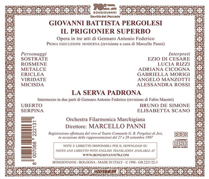 Il Prigionier Superbo
