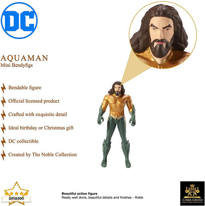 Dc Comics Aquaman Mini Bendyfig Figurine