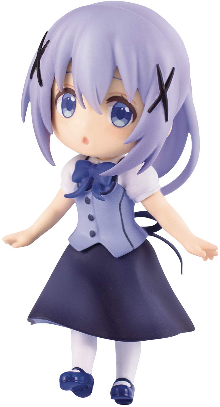 Plum is The Order a Rabbit Bloom Chino Statue 6 cm