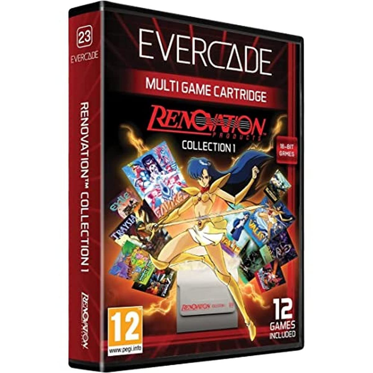Evercade Renovation Cartridge 1 - EFIGS (Electronic Games
