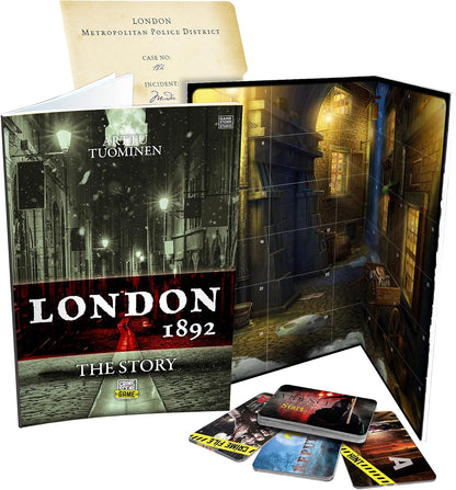 Heitune- Escena del Crimen Londres, Multicolor, Small (Tactic Games HE917HY-201