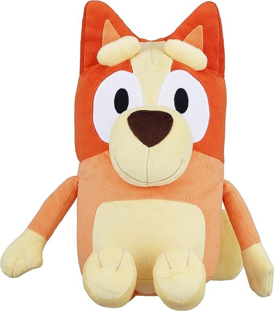 Bluey Best Mate and Bingo Extra Large 18 Inch Plush Official Collectable Character Cuddly Jumbo Soft Toy
