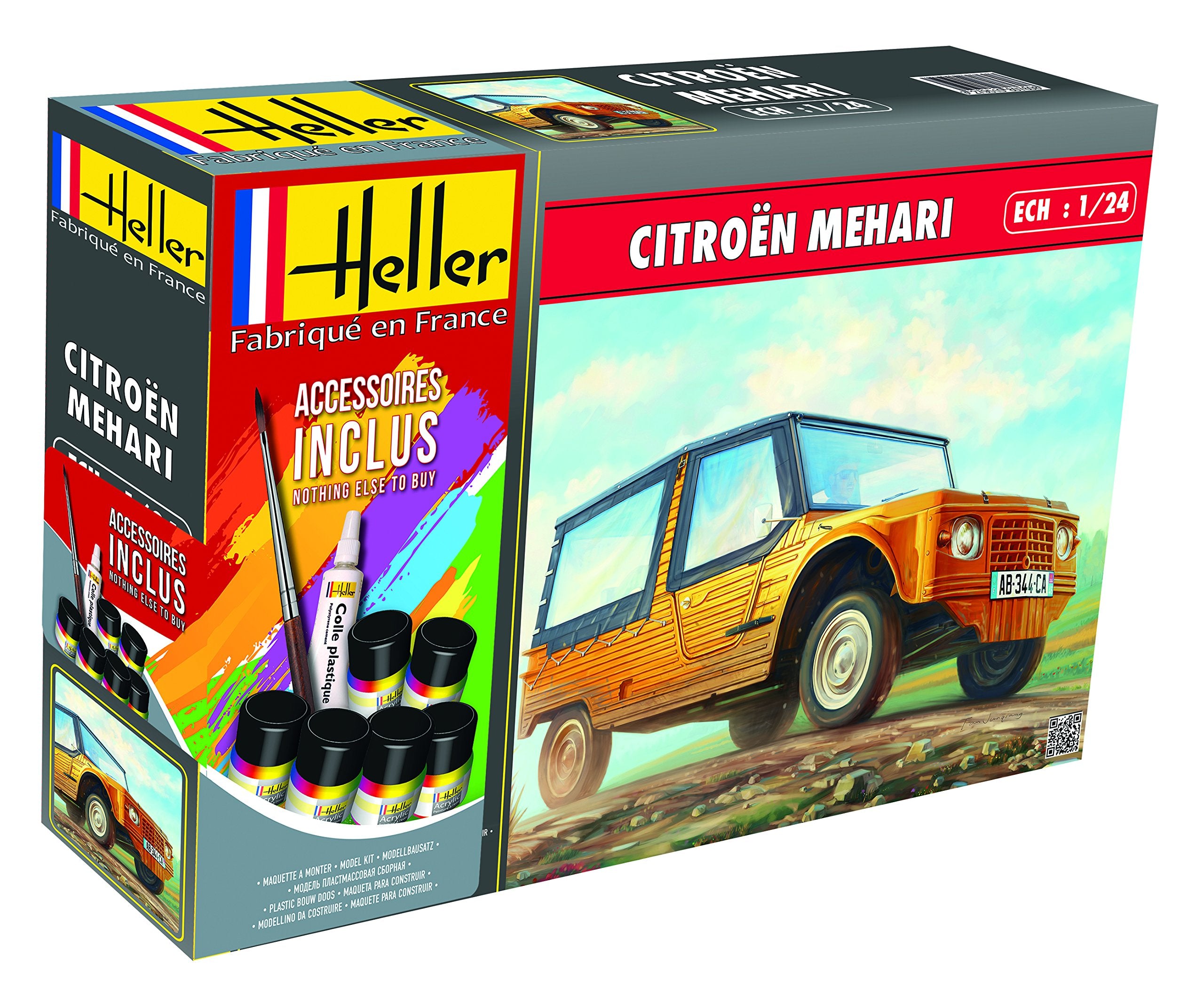 Heller HEL56760 Model Kit, Various