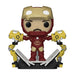 Marvel POP IRON MAN 2 IRON MAN MKIV W/GANTRY PX GID DLX VIN FIG