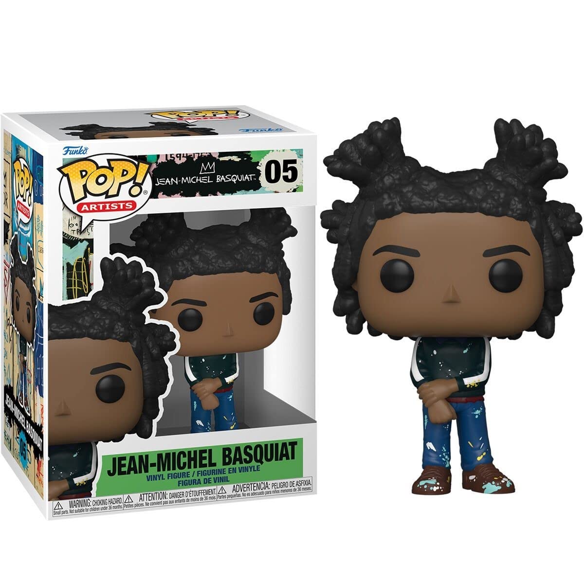 Funko 60135 POP Icons: Jean-Michel Basquiat