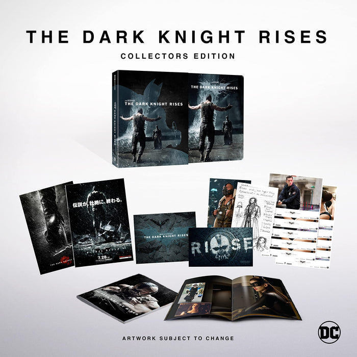 Dark Knight Rises Limited All-Region UHD Steelbook With Poster & Artcard