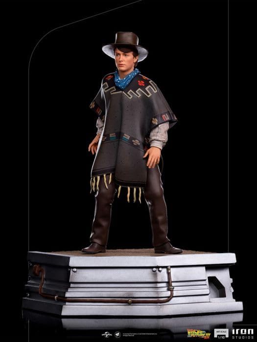 Iron Studios RETOUR VERS LE FUTUR 3 - Marty Mcfly - Statuette 1/10 Art Scale - 23cm