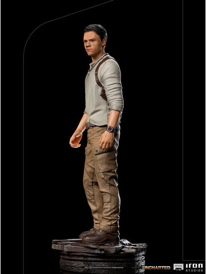 Iron Studios- Uncharted Movie Nathan Drake 1/10 Statue Estatuas, Multicolor (83992)