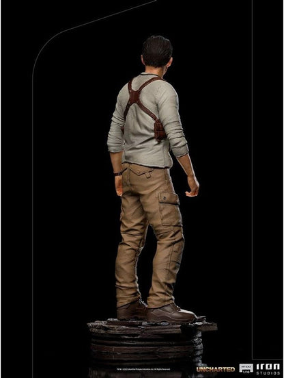 Iron Studios- Uncharted Movie Nathan Drake 1/10 Statue Estatuas, Multicolor (83992)