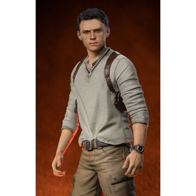 Iron Studios- Uncharted Movie Nathan Drake 1/10 Statue Estatuas, Multicolor (83992)