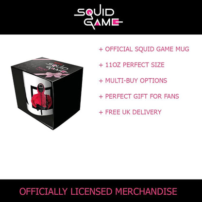 Pyramid International Squid Game Mug Officially Licensed Netflix Mug 11oz (3 Figures