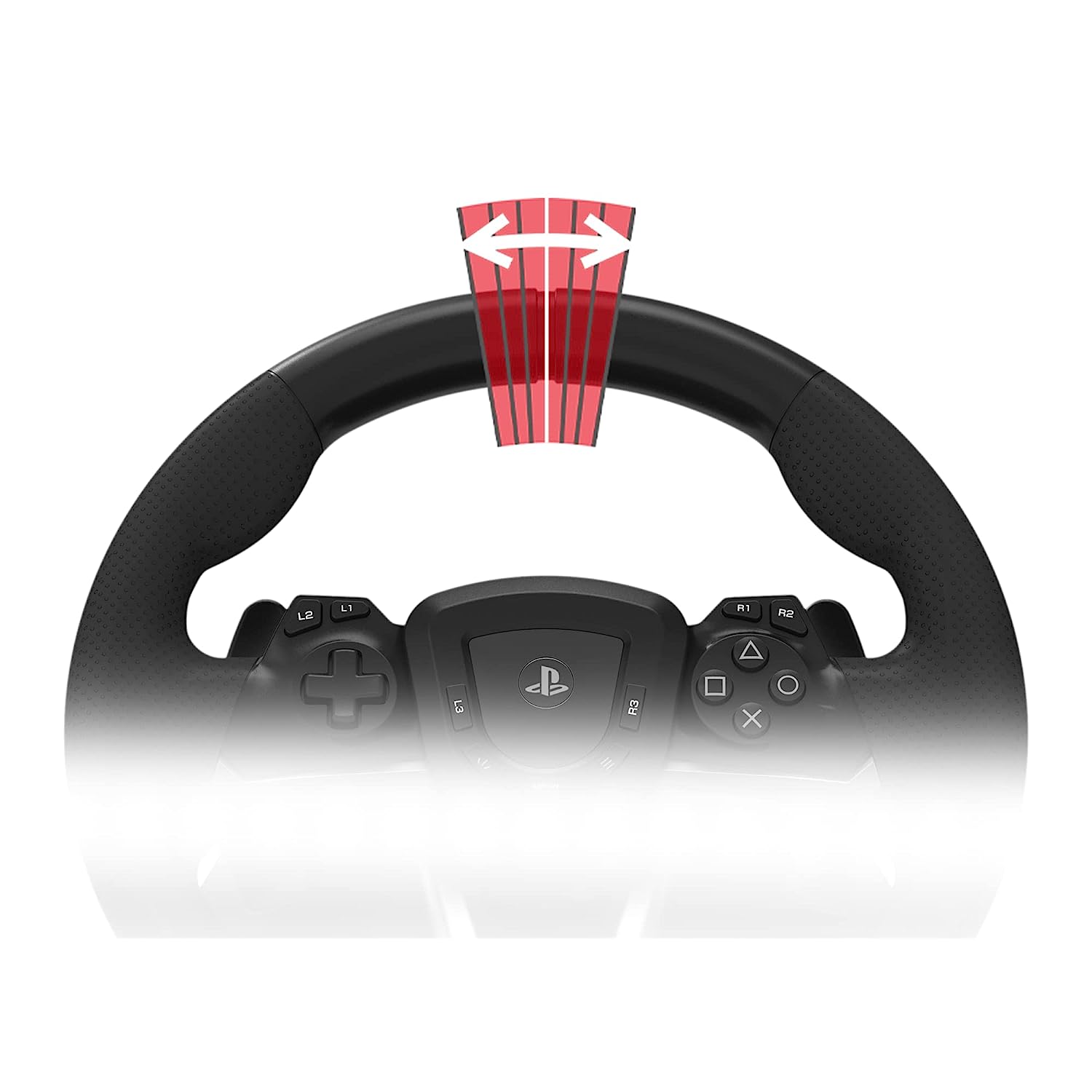 HORI Racing Wheel Apex for Playstation 5, PlayStation 4 and PC - Officially Licensed by Sony (PS5/) Single