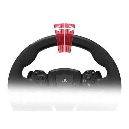 HORI Racing Wheel Apex for Playstation 5, PlayStation 4 and PC - Officially Licensed by Sony (PS5/) Single