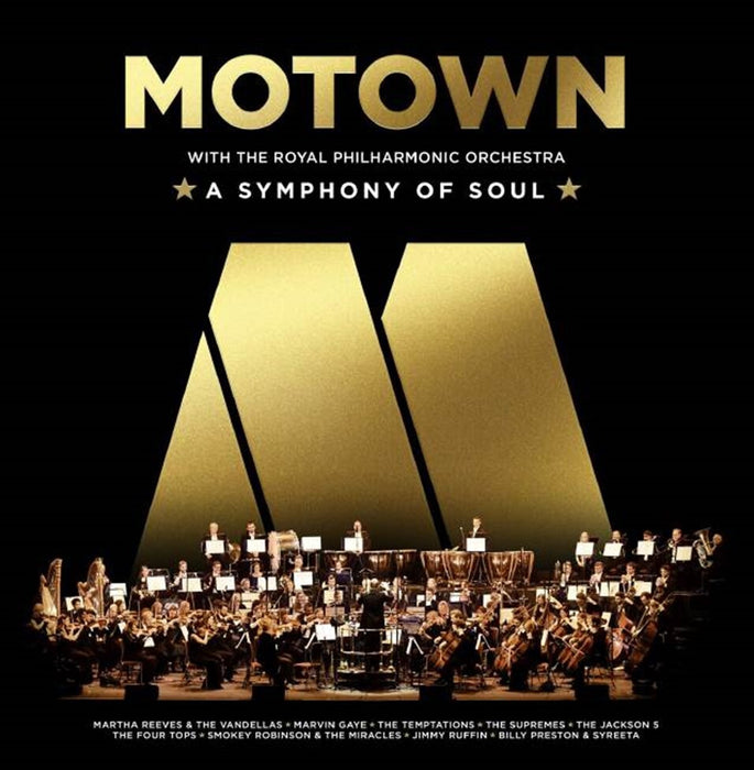 Motown: A Symphony of Soul: With the Royal Philharmonic Orchestra (hmv Exclusive) Gold Vinyl