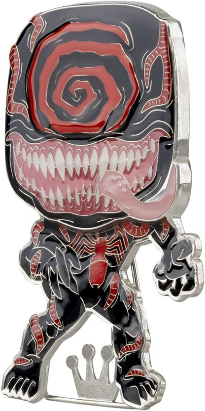 Loungefly POP! Large Enamel Pin MARVEL: VENOM CORRUPTED - Venom - Marvel Comics Enamel Pins - Cute Collectable Novelty Brooch - for Backpacks & Bags - Gift Idea - Official Merchandise